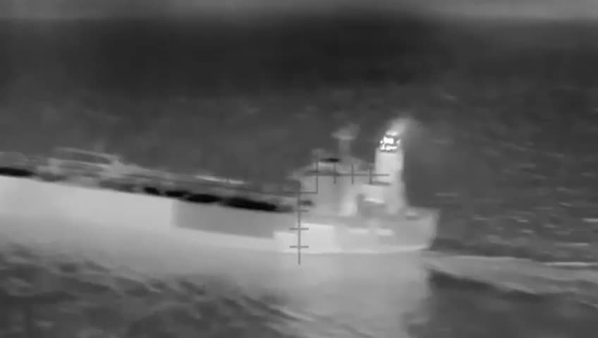 Drones of Security Service of Ukraine have targeted crude oil tanker Qandil, in the neutral water of the Mediterranean Sea. Tanker is used in shadow fleet by Russian Federation