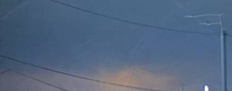 Smoke is rising in Dnipro city after violent explosion