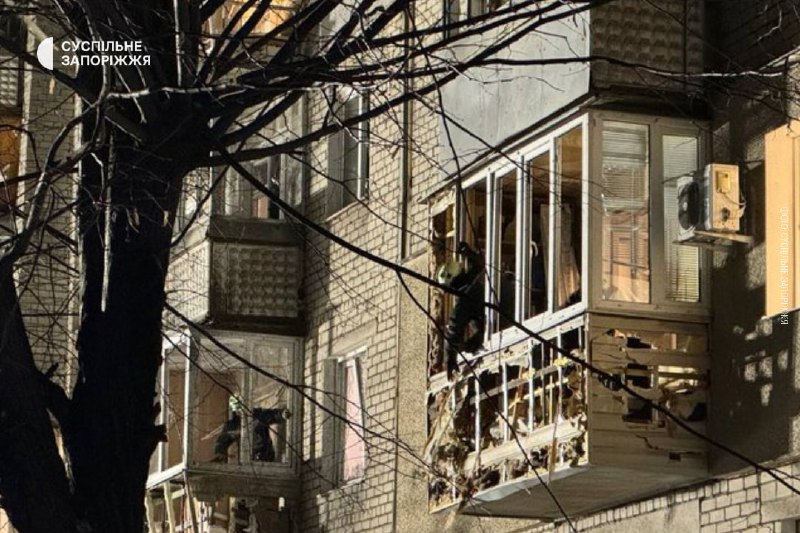 5 people wounded as result of Russian bombardment in Zaporizhzhia this evening