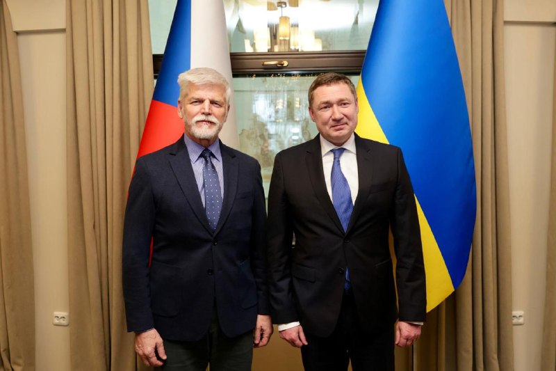 The President of the Czech Republic arrived on a working visit to Ukraine
