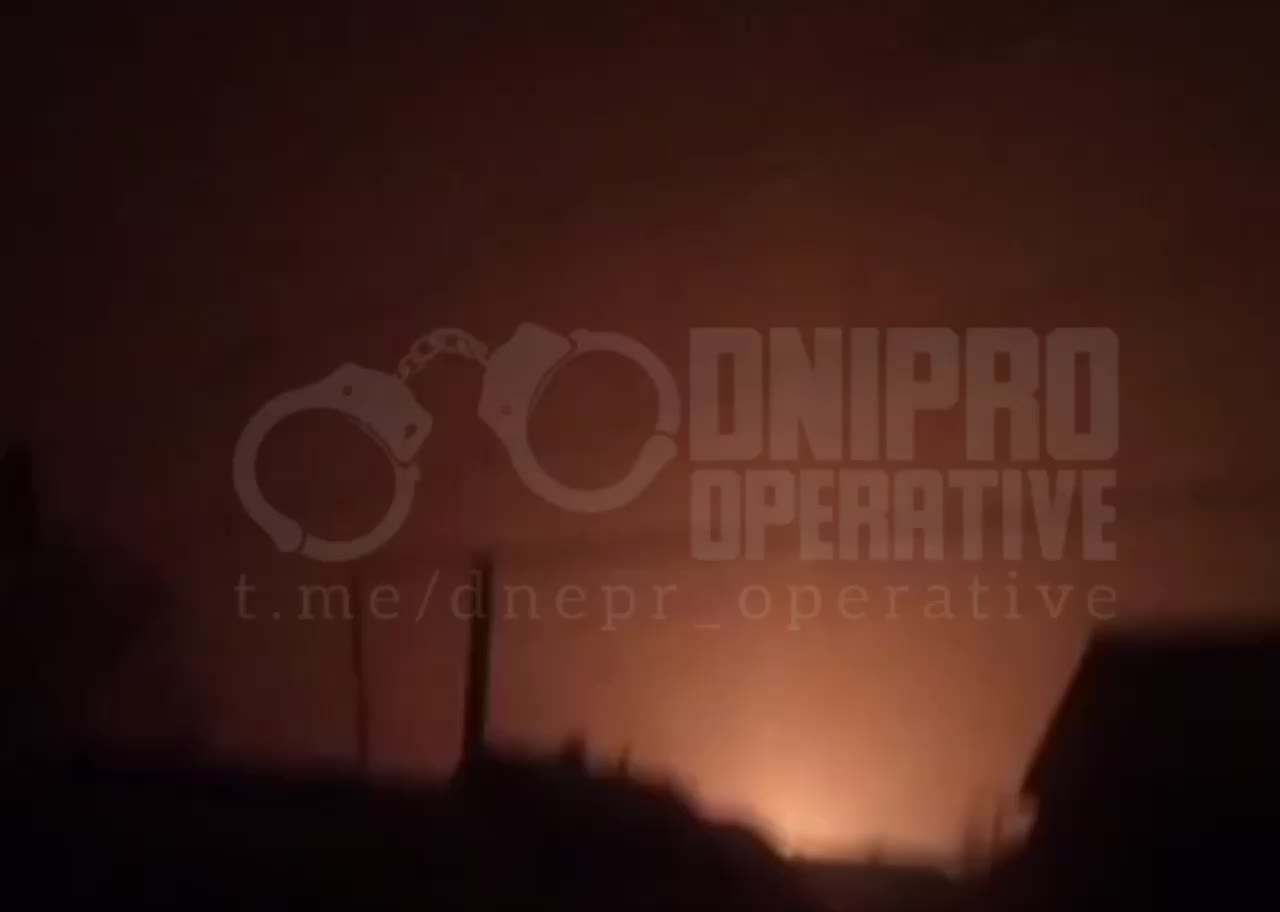At least 5 explosions were reported in Dnipro city district due to drones raid