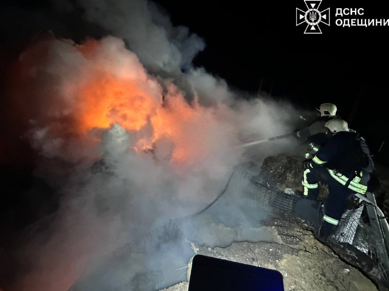 Overnight Russia targeted power infrastructure in Odesa region