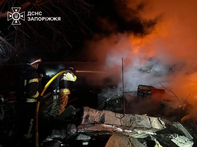 3 person killed, 2 wounded as result of Russian strikes in Zaporizhzhia