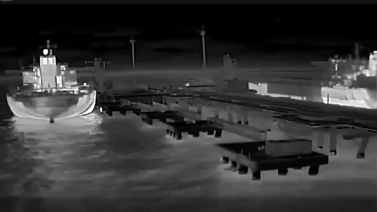 Security Service of Ukraine published a video of an attack at the Tamanneftegaz oil terminal in Krasnodar Krai of Russia