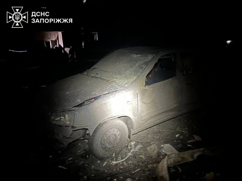 1 person killed as result of an airstrike in Komyshuvakha of Zaporizhzhia region