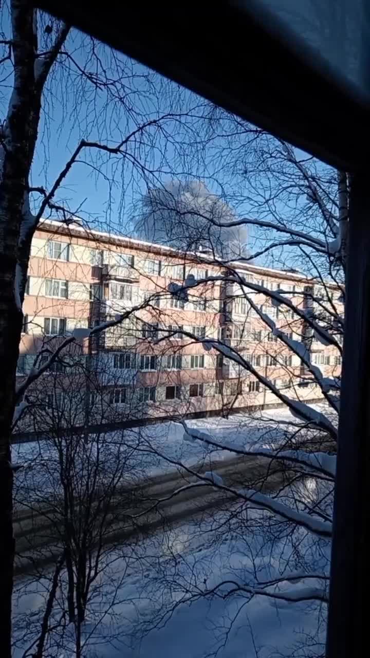 Explosions were reported in Ukhta, Komi republic