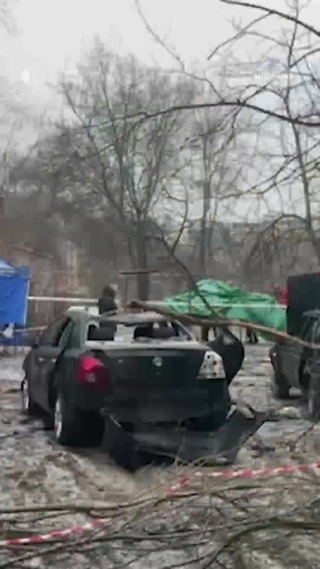 5 people wounded as result of drones strikes in Zaporizhzhia