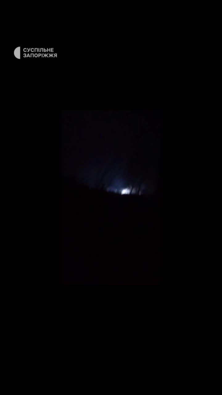 Explosions were reported in Bilenke of Zaporizhzhia region. Full blackout in the village