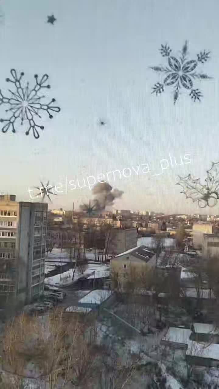 Missile strike at the Kremniy plant in Bryansk