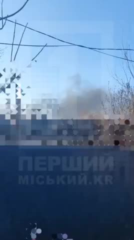 Several fires in Kryvyi Rih as result of drones strikes