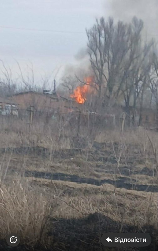 Russian troops have attacked Odnorobivka village of Zolochiv district of Kharkiv region with 5 Molniya UAVs