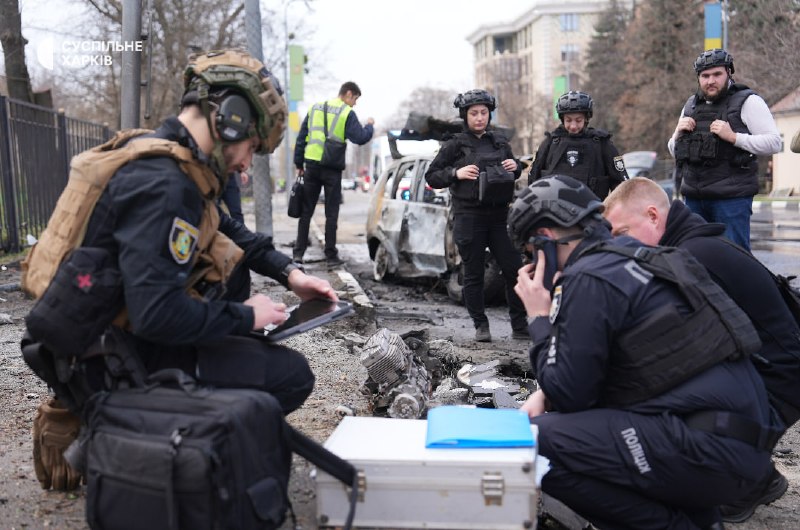 2 people killed, 6 wounded as result of drone strikes in Kharkiv