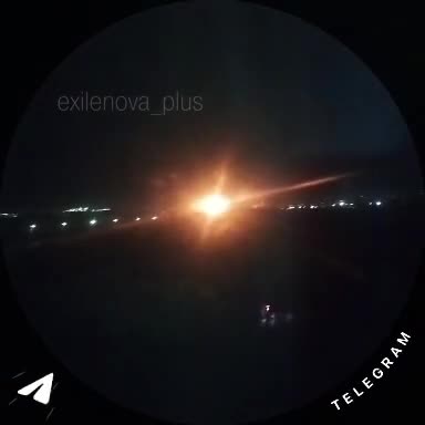 Explosions were reported in Luhansk region