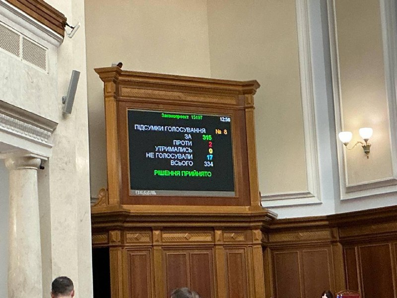 Die Werchowna Rada hat beschlossen, das Kriegsrecht um weitere 90 Tage zu verlängern.