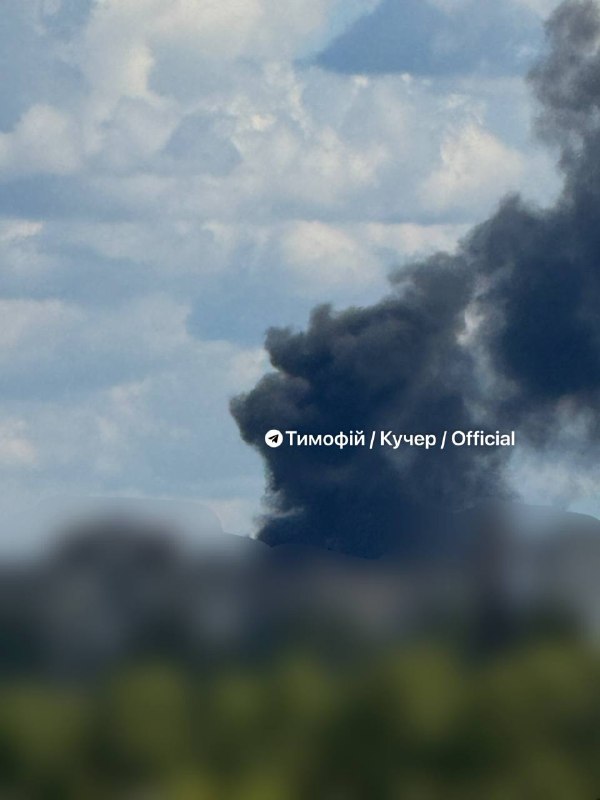 In der Stadt Dnipro wurden Explosionen gemeldet. Drohnenangriff