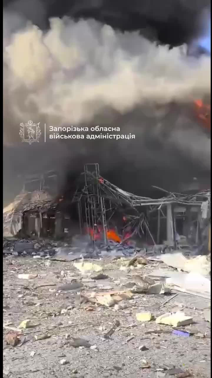 Seis personas resultaron heridas como consecuencia de un ataque con drones rusos en Zaporiyia.