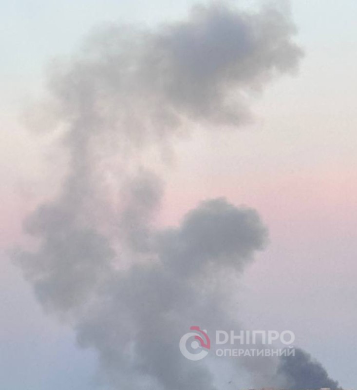 Se informó de una explosión en la ciudad de Dnipro. Impacto de un misil balístico